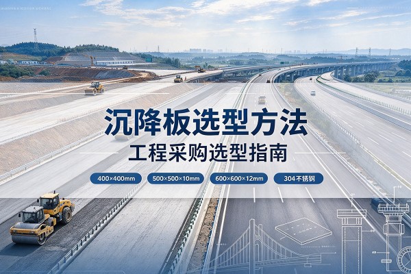 凤泉沉降板选择方法