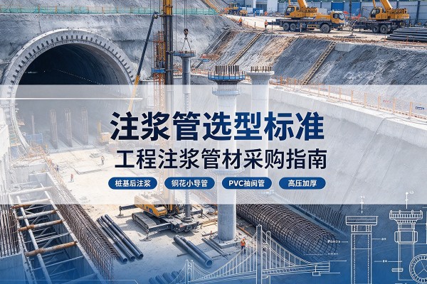 凤泉注浆管选型标准