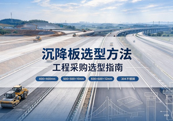 凤泉沉降板选择方法