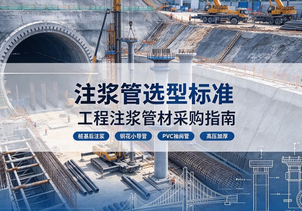 凤泉注浆管选型标准